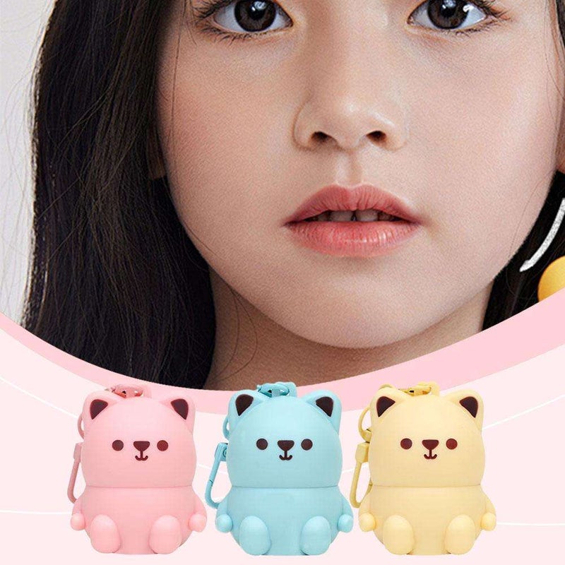 Cute Little Bear Lip Balm For Children, Anti-dry Anti-crack Moisturizing Lip Gloss, Natural Ingredients Lipsticks Lip Care Products, Hydrating & Protecting Fun Tasty Flavors - Image 5